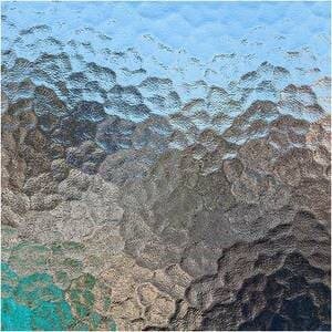 Vitrage imprimé - Martelé - Vitrerie AB Fermetures Le Havre